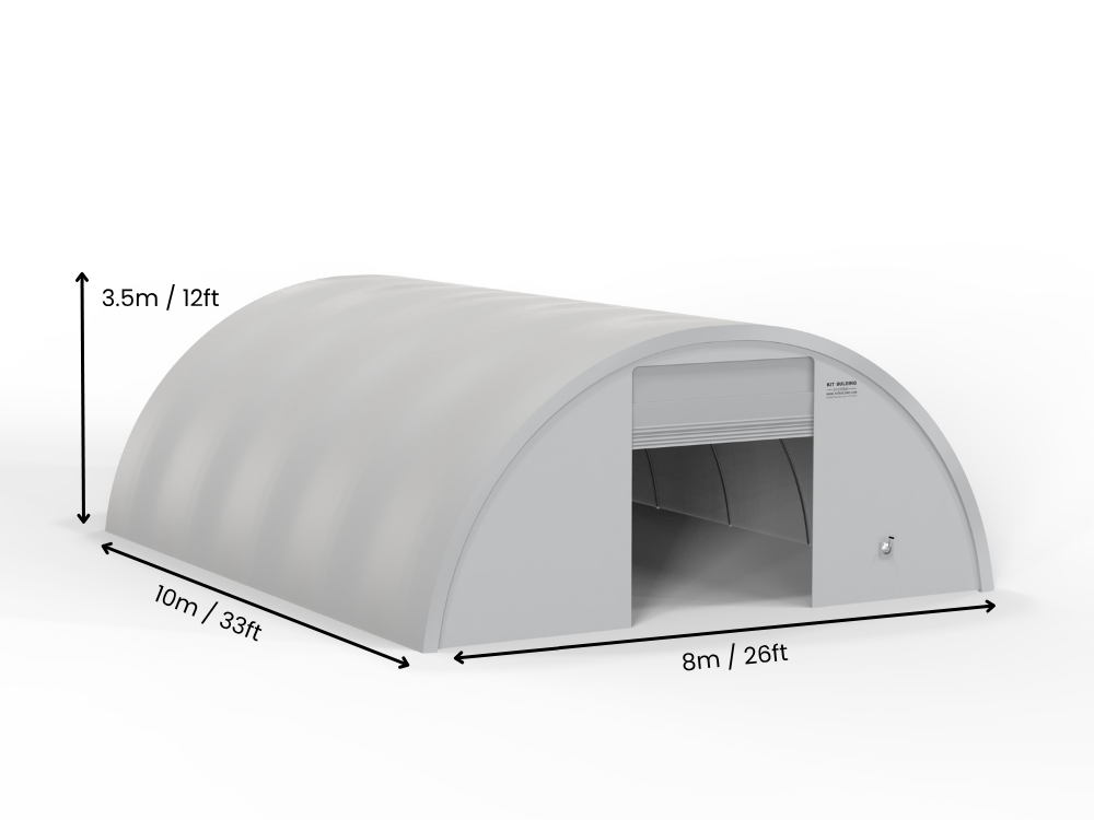 Round PVC Storage Buildings