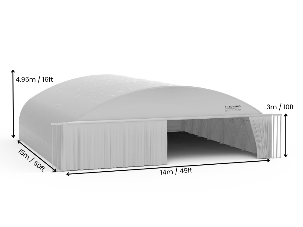 Fabric Aircraft Hangar