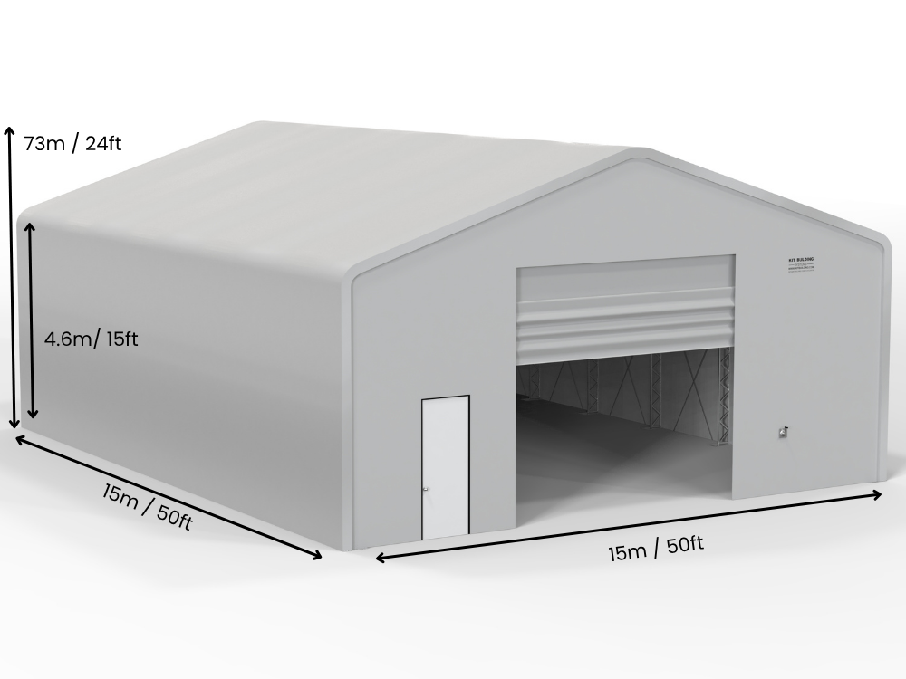 Fabric Storage Buildings | Double Truss