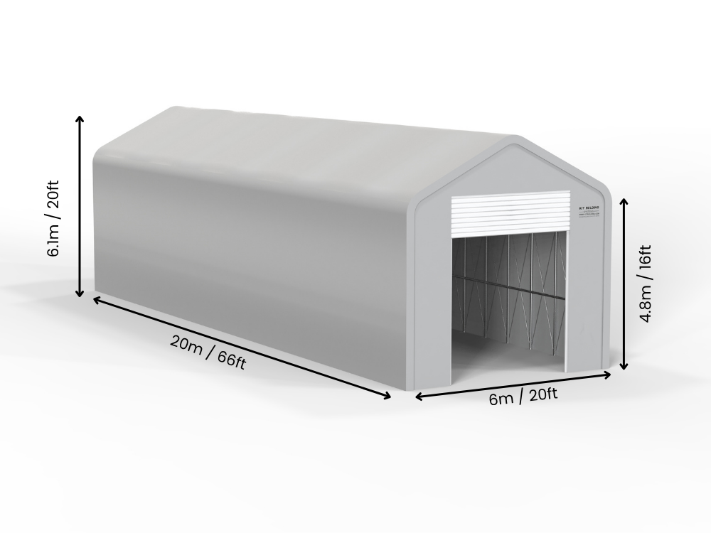 Fabric Storage Buildings | Single Truss
