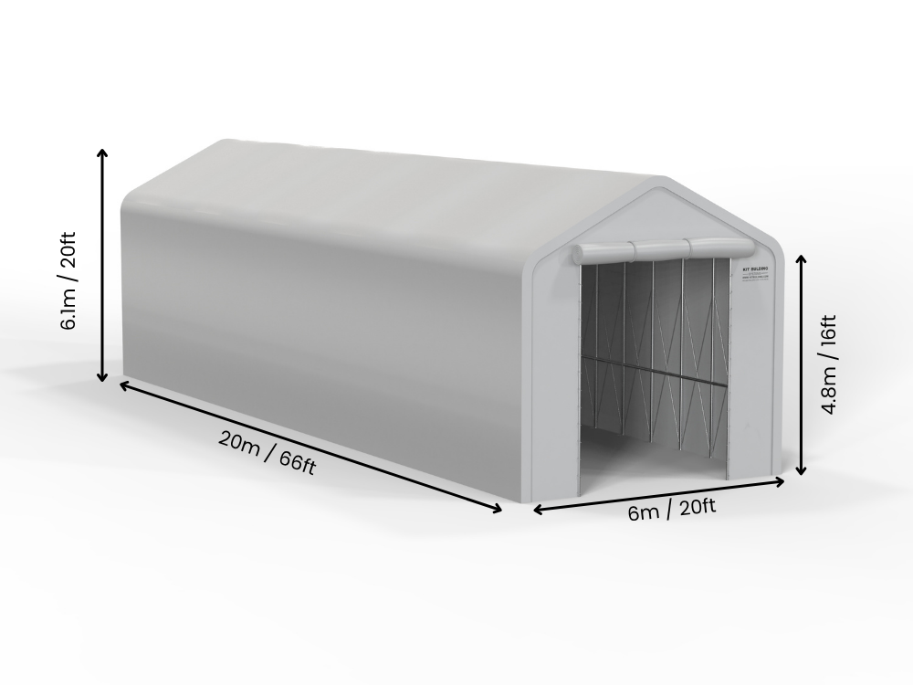 Fabric Storage Buildings | Single Truss
