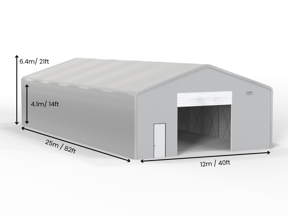 Fabric Storage Buildings | Double Truss