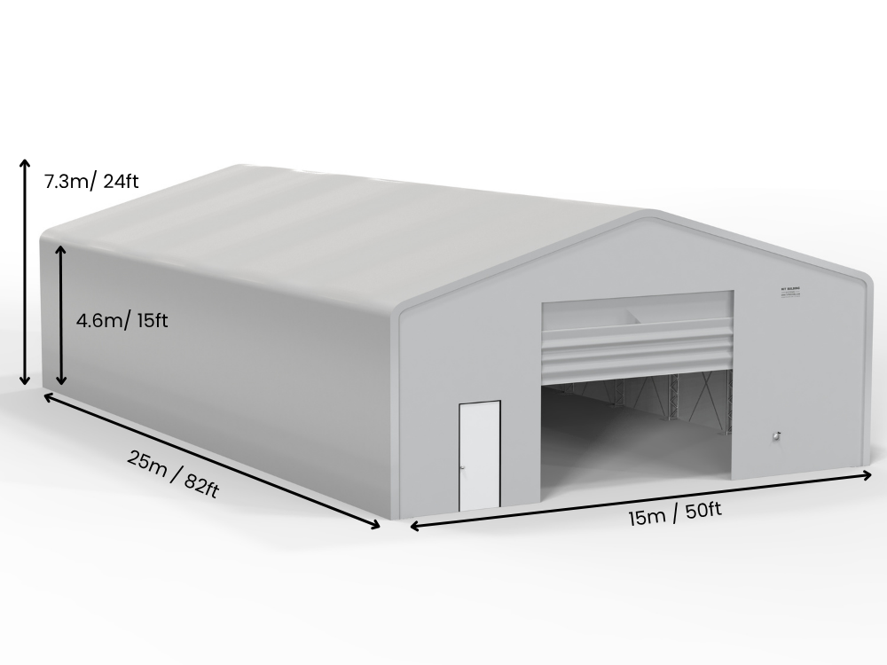 Fabric Storage Buildings | Double Truss