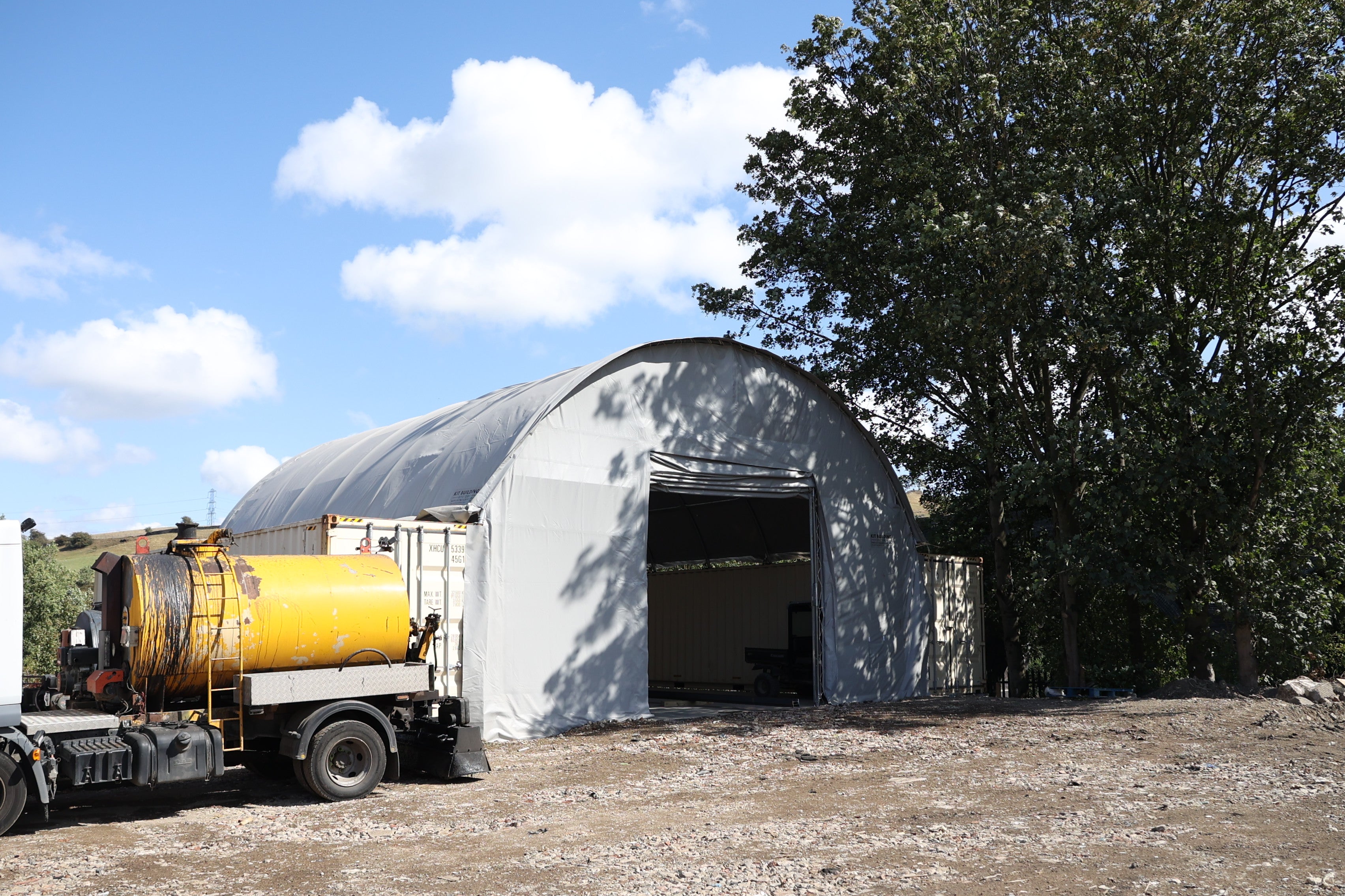 Container Canopies - 40ft x 40ft x 15ft (12m x 12m x 4.5m)