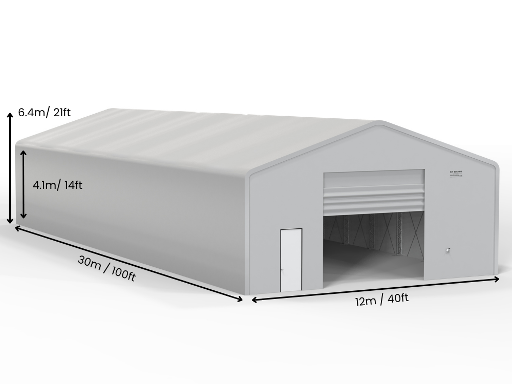 Fabric Storage Buildings | Double Truss