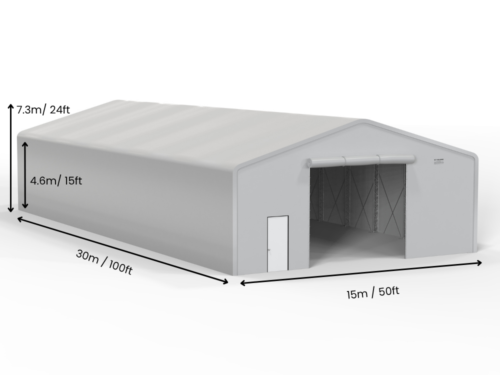 Fabric Storage Buildings | Double Truss