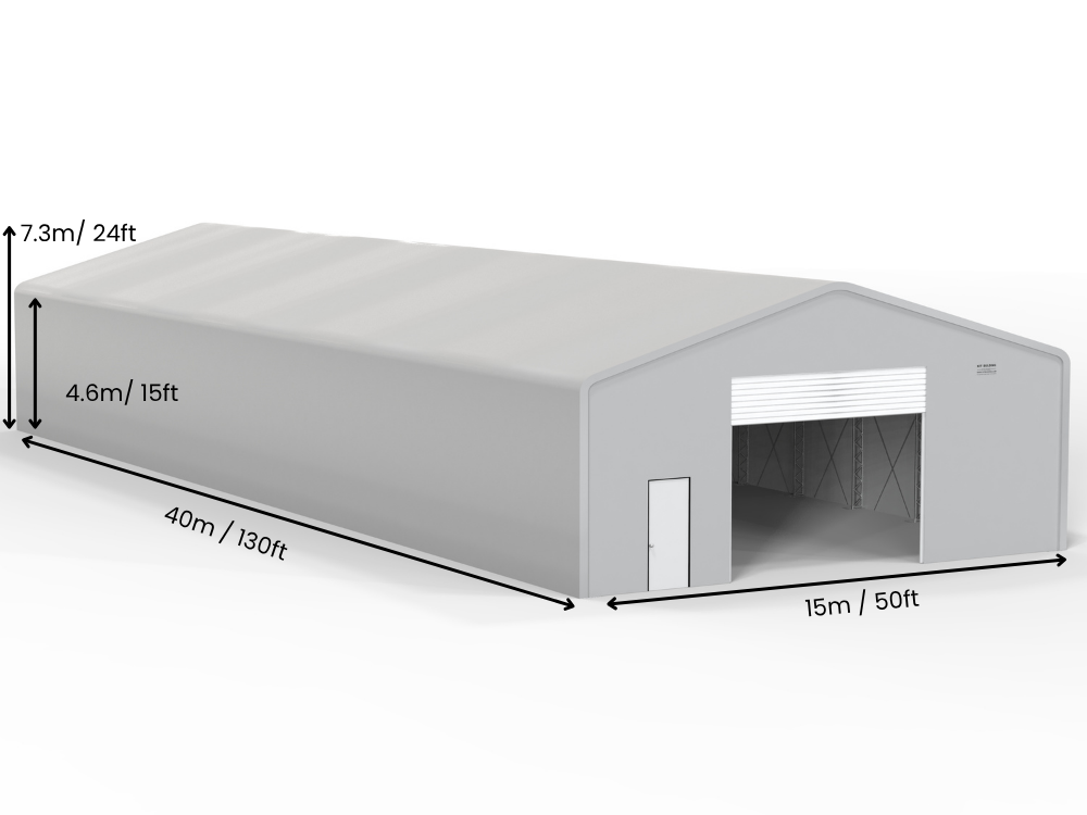 Fabric Storage Buildings | Double Truss