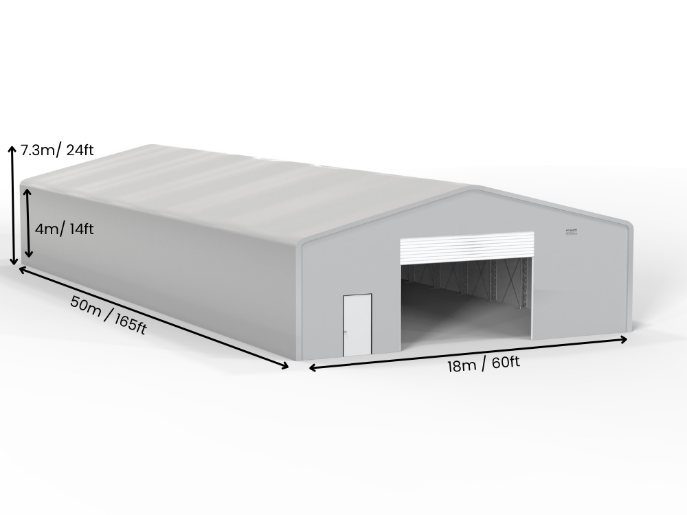 Fabric Storage Buildings | Double Truss
