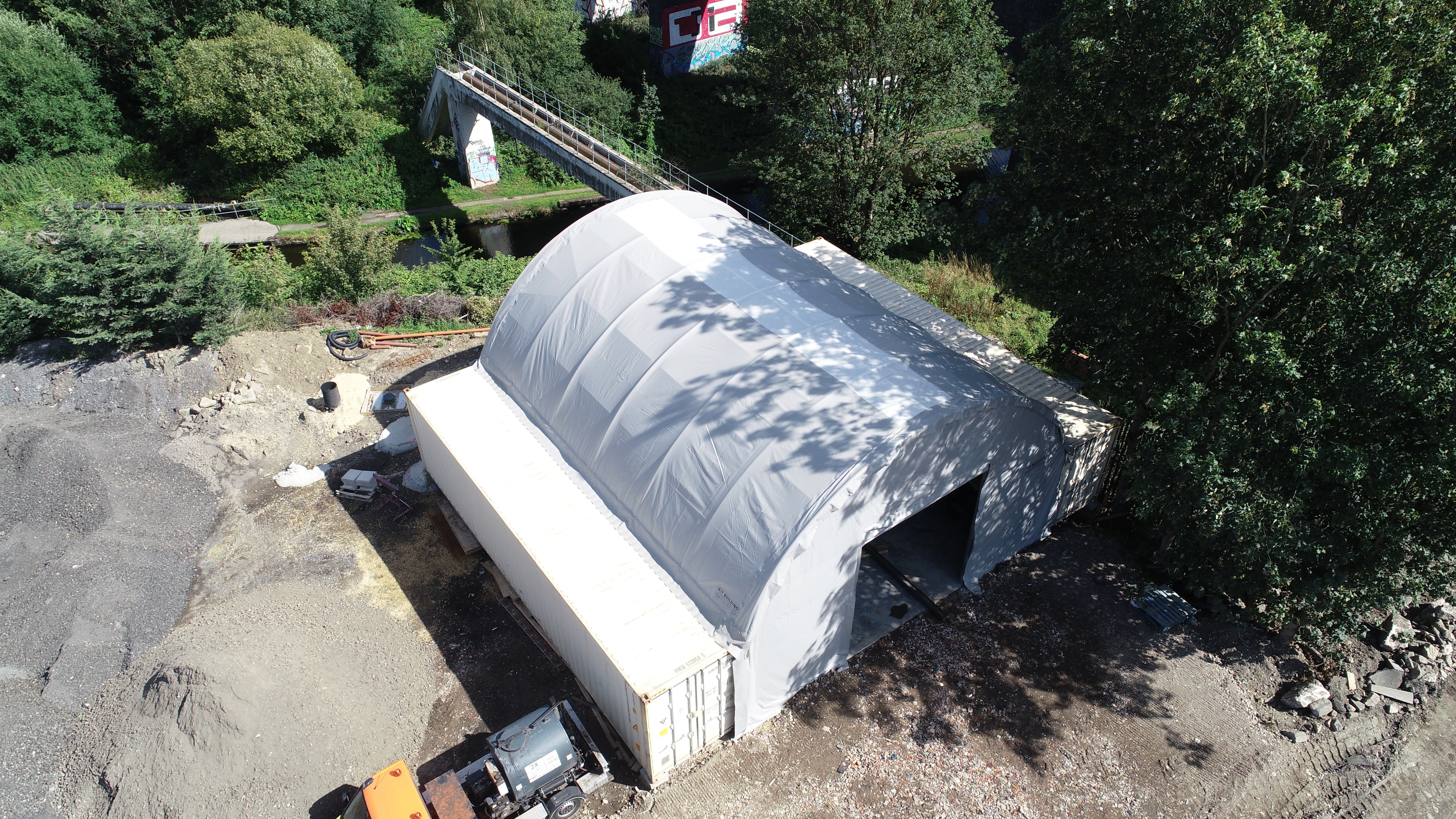 Container Canopies - 33ft x 40ft x 12ft (10m x 12m x 3.6m)