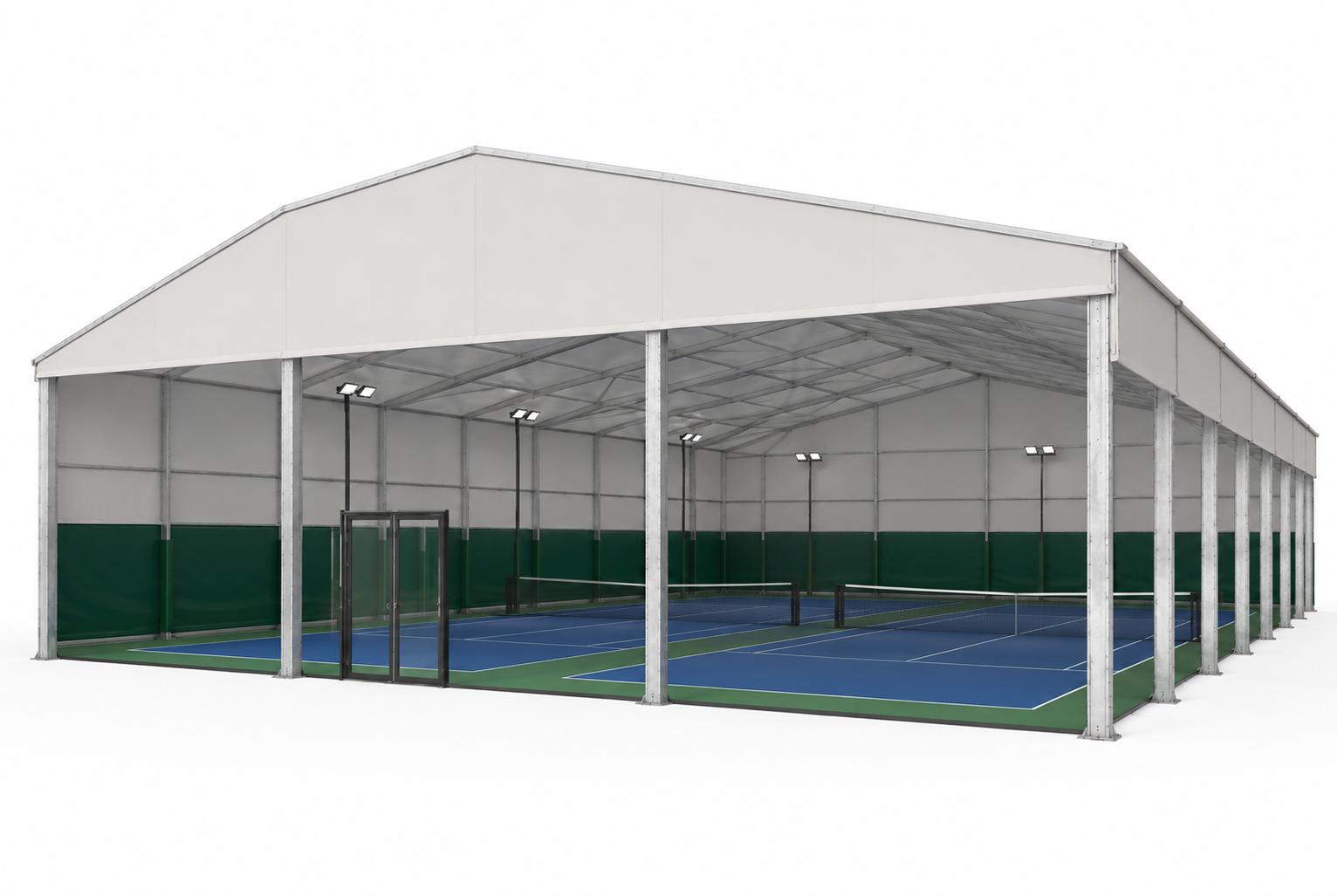 Tennis Court Roof Canopy