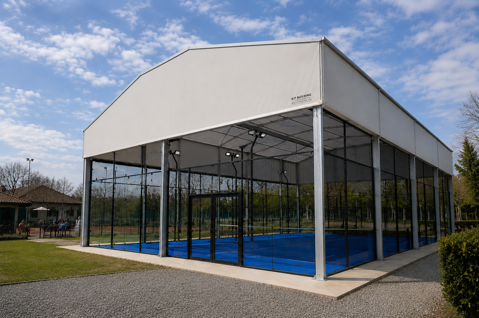 Padel Court Roof Canopy