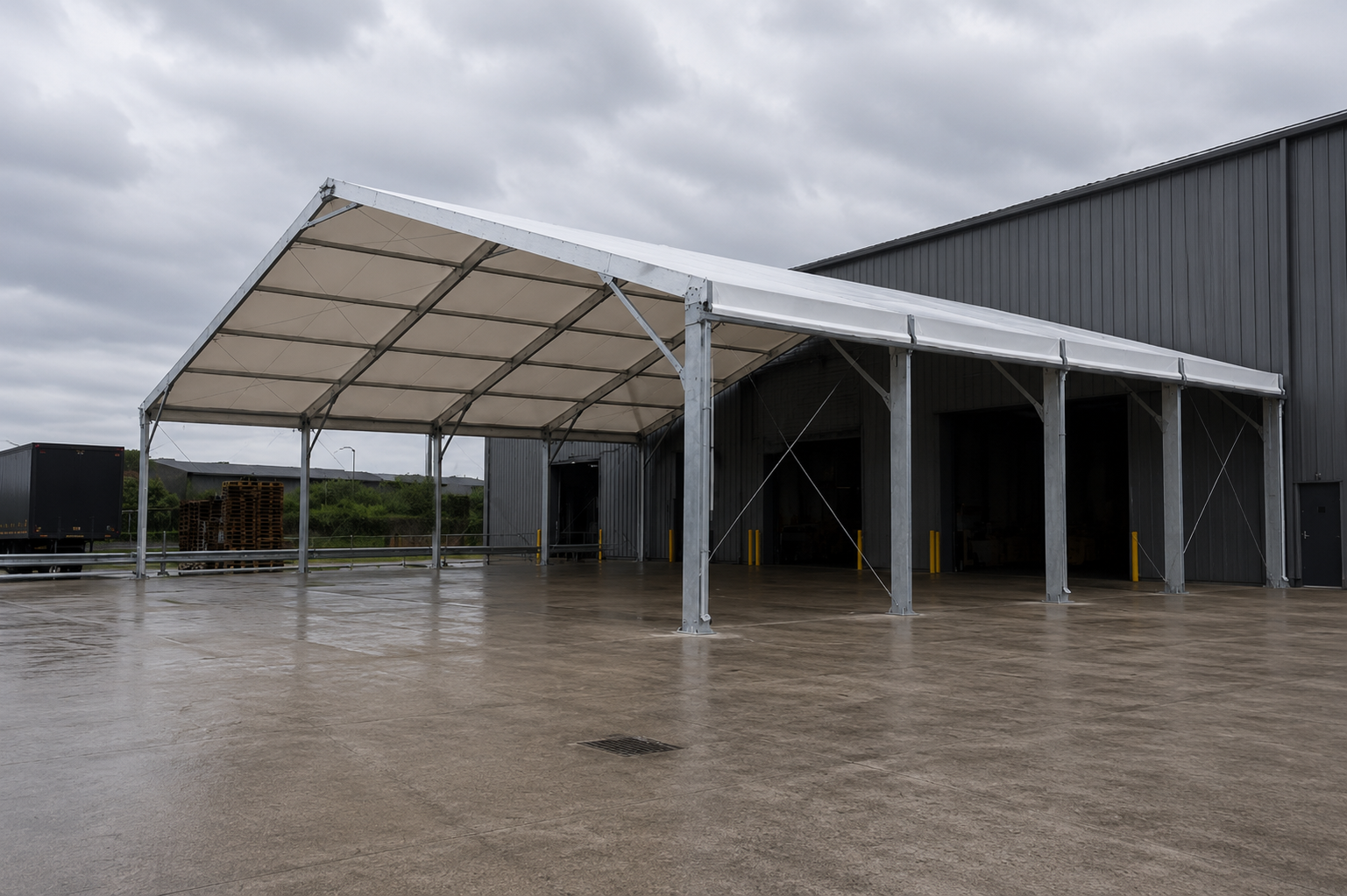 Loading Bay Canopies | Industrial Loading Bay Shelters & Canopy Systems