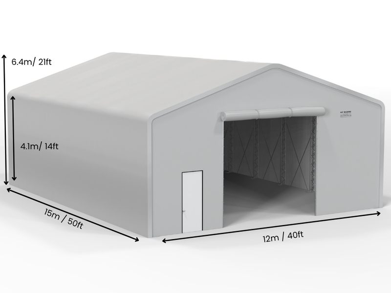 Fabric Storage Buildings | Double Truss