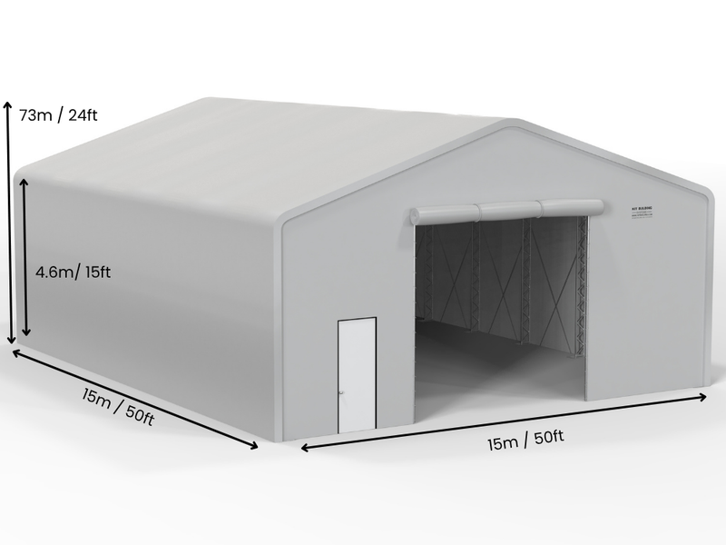 Fabric Storage Buildings | Double Truss