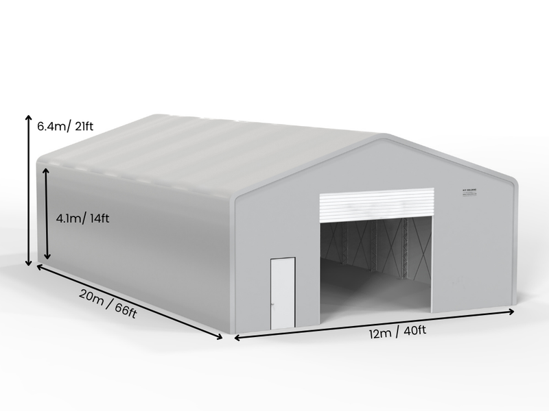 Fabric Storage Buildings | Double Truss