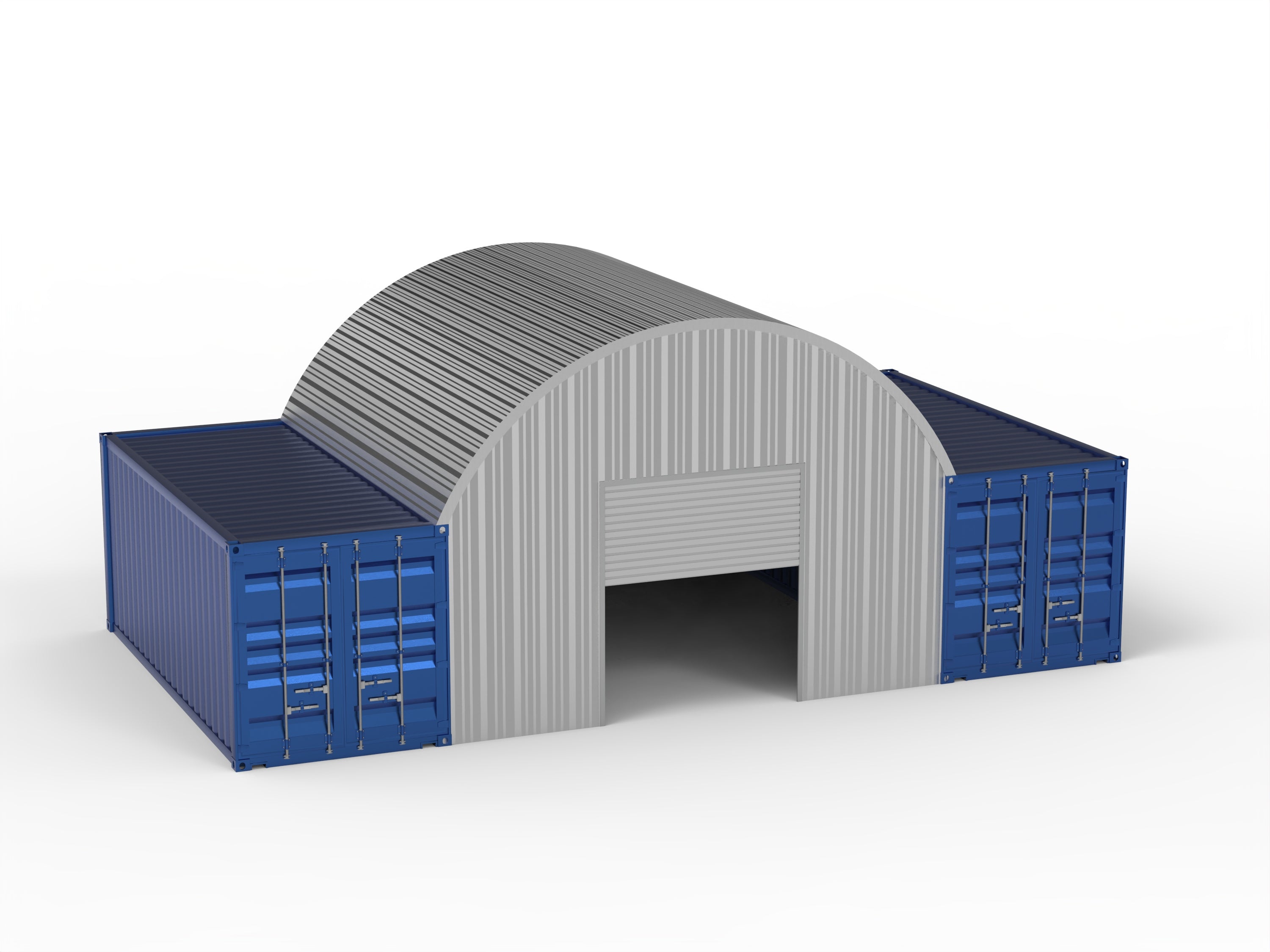 Steel Container Canopies - 20ft x 20ft x 6.5ft (6m x 6m x 2m)