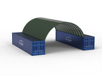 Container Canopies  - 26ft x 40ft x 10ft (8m x 12m x 3m)