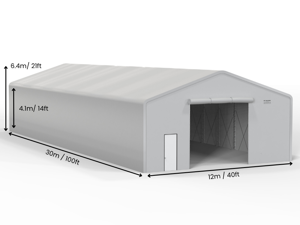Fabric Storage Buildings | Double Truss