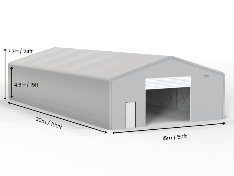 Fabric Storage Buildings | Double Truss