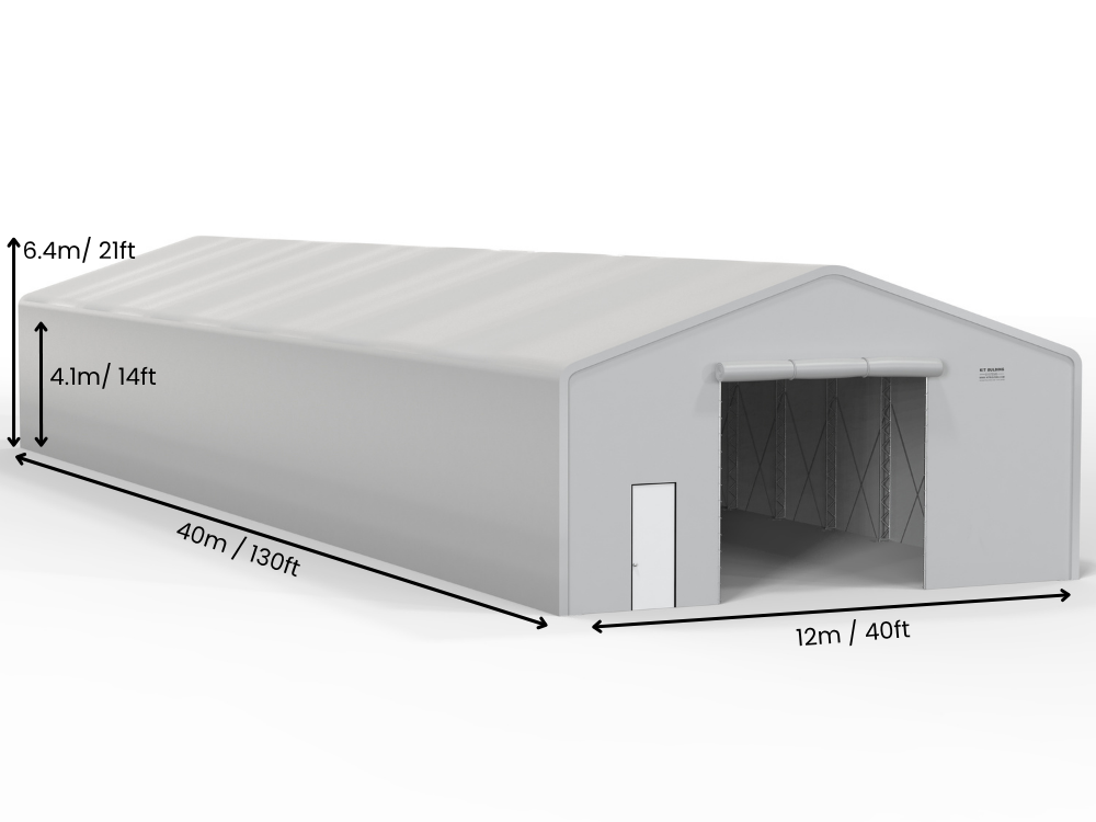 Fabric Storage Buildings | Double Truss