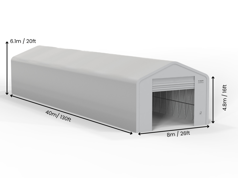 Fabric Storage Buildings | Single Truss