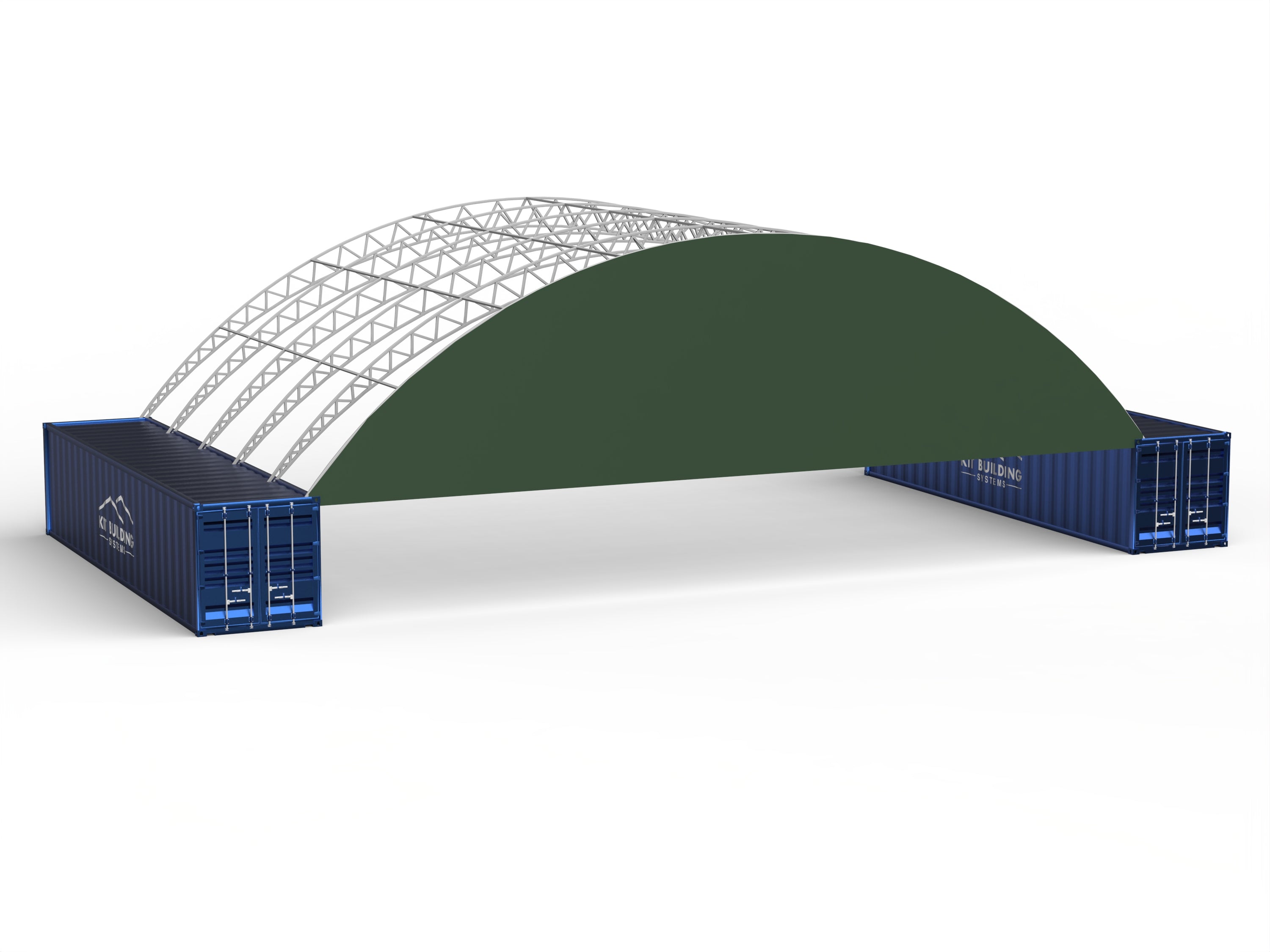 Container Shelter - 60ft x 80ft x 20ft (18m x 24.3m x 6m)