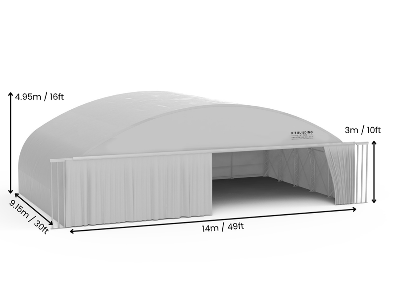 Fabric Aircraft Hangar