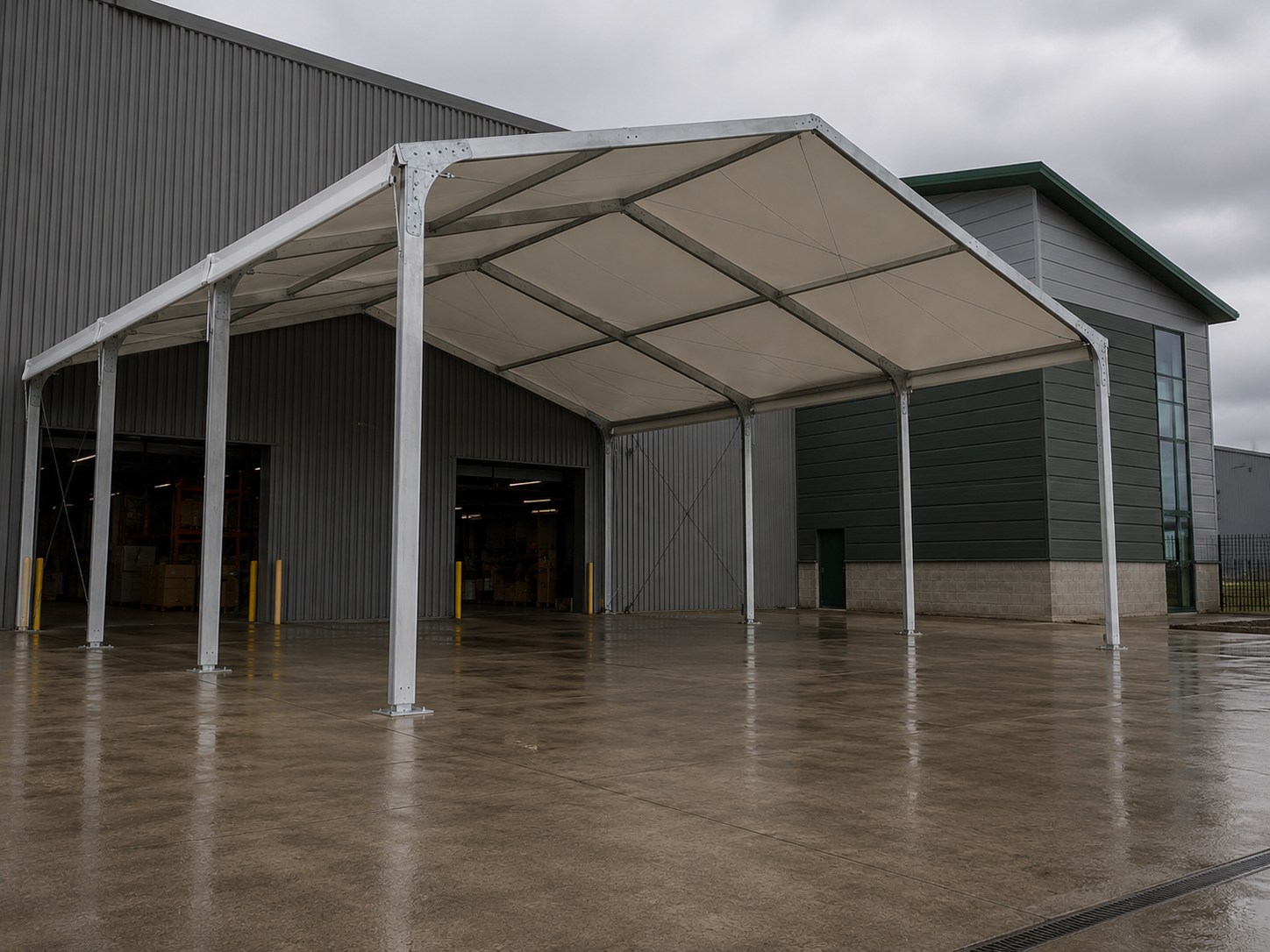 Loading Bay Canopies | Industrial Loading Bay Shelters & Canopy Systems