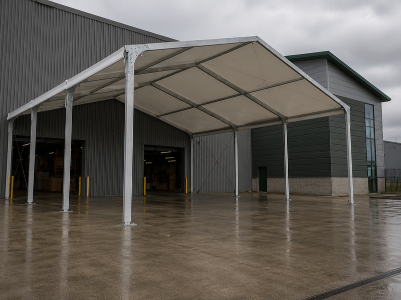 Loading Bay Canopies | Industrial Loading Bay Shelters & Canopy Systems