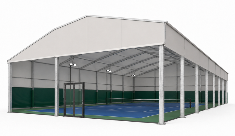 Tennis Court Roof Canopy