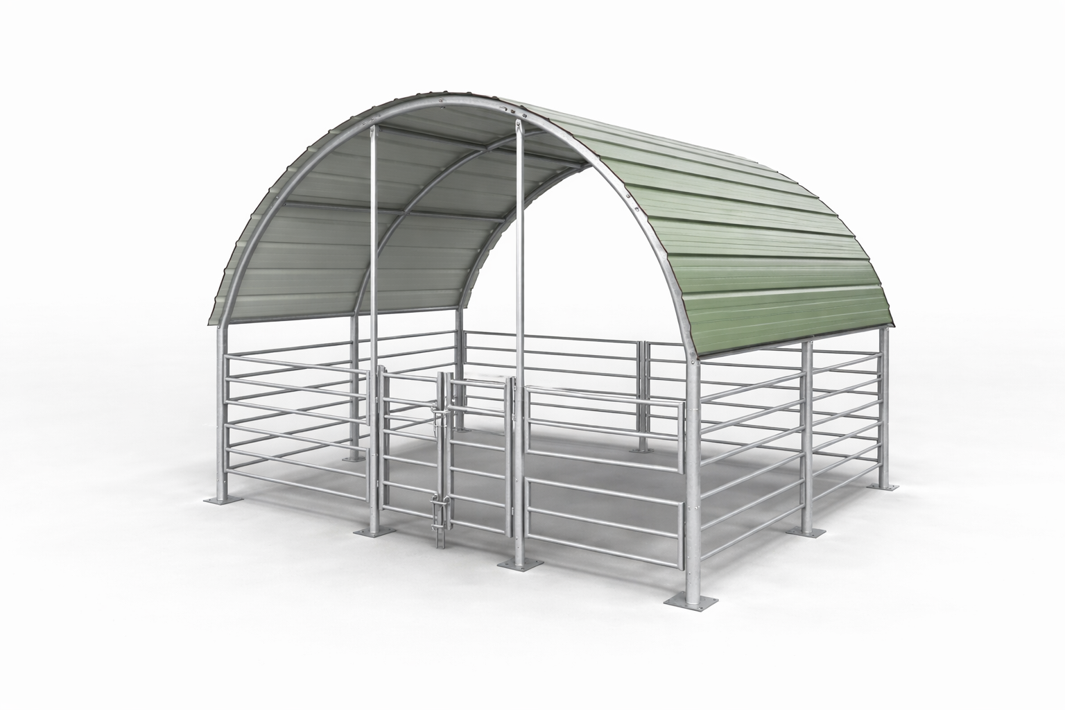 Steel Enclosed Livestock Shelters