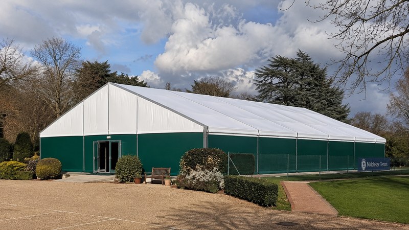 Tennis Court Roof Canopy