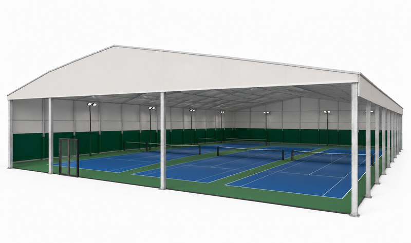 Tennis Court Roof Canopy