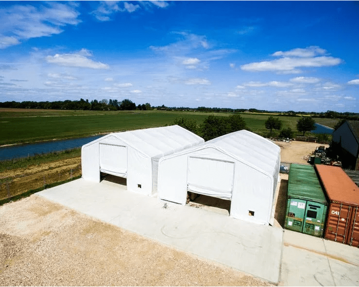 Kit Buildings Fabric Storage Buildings | Double Truss